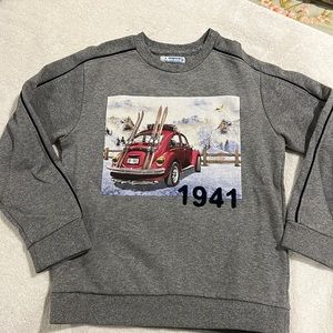 Mayoral knit sweat shirt - Boys size 6 (116cm)